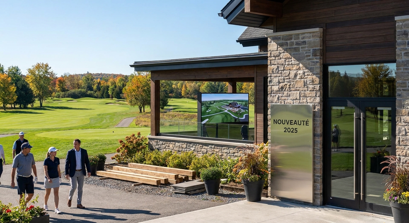 Actualité Golf QC : Les nouveaux clubs et rénovations majeures annoncés en 2024-2025