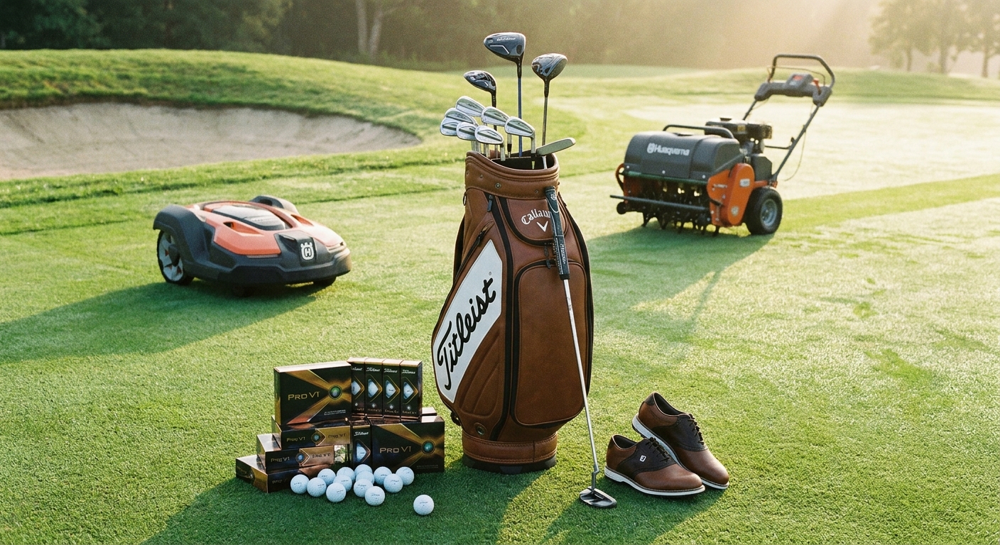 Golf et Matériel : Le guide d'achat pour les débutants au Québec (Husqvarna, clubs, équipements)